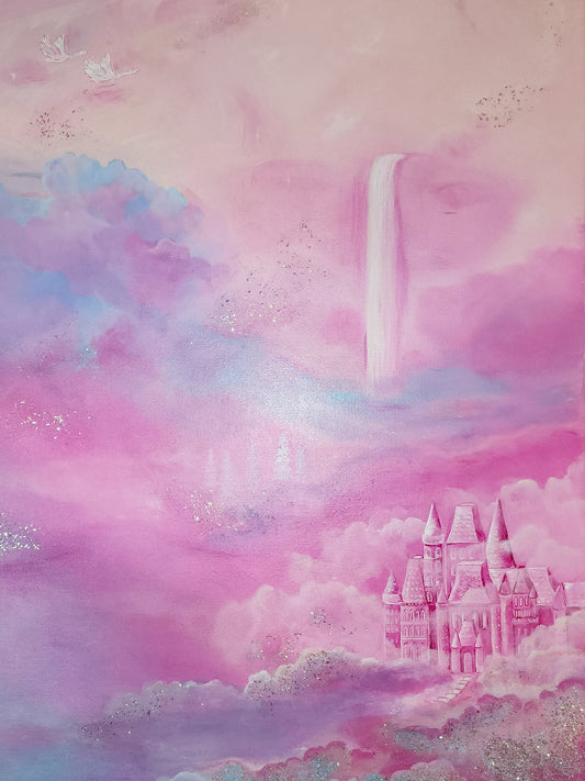 Original Barbie Of Swan Lake Painting - One of One