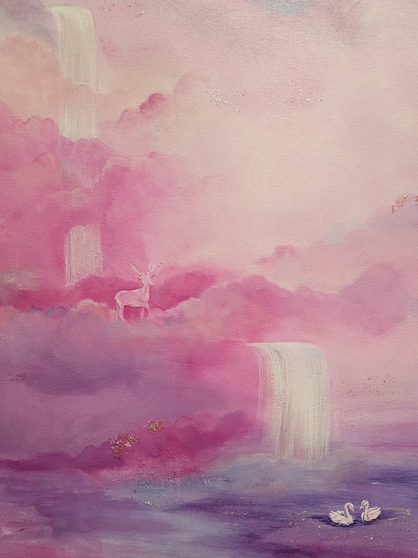 Original Barbie Of Swan Lake Painting - One of One