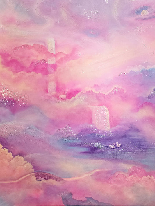 Barbie of Swan Lake Painting