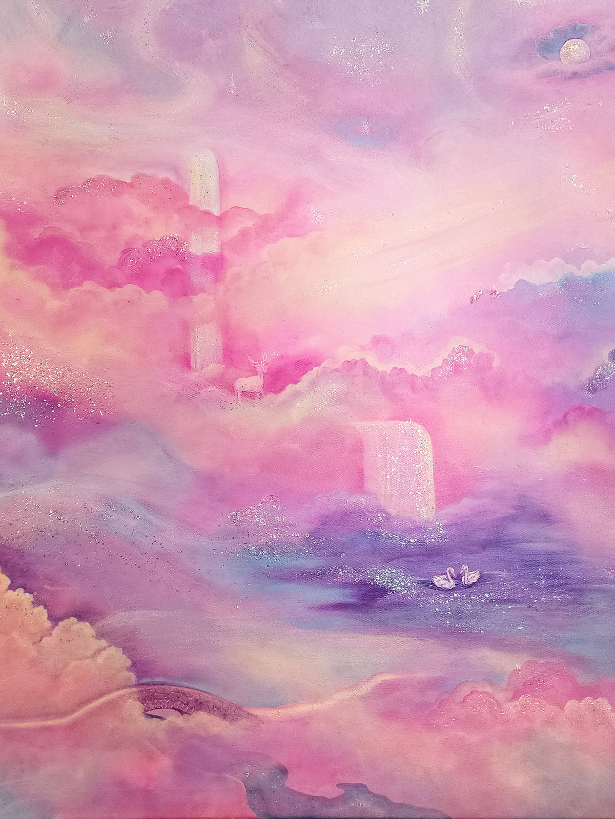 Barbie of Swan Lake Painting